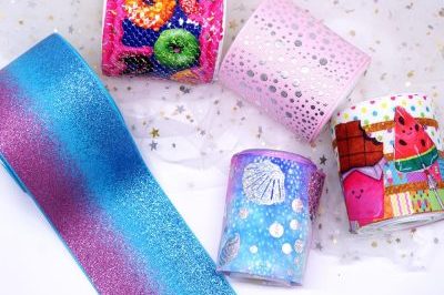 3 Inch Grosgrain Ribbons (6)