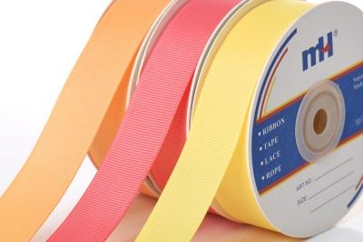 Custom 25mm Polyester Plain Grosgrain Ribbon (5)
