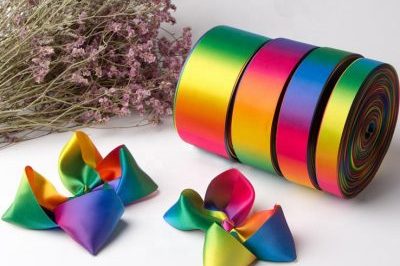 Custom Dark Colorful Satin Grosgrain (1)