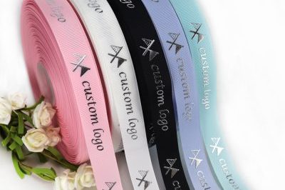 Gold Silver Foil Grosgrain Ribbon (3)