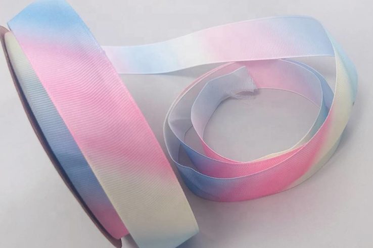 Party Festive Gradient Grosgrain Ribbon (2)