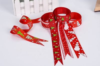 Personalized XMAS Christmas Ribbon (1)