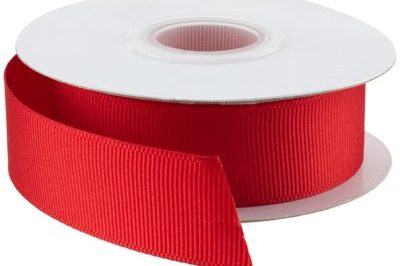 Solid Plain Red color Grosgrain (1)