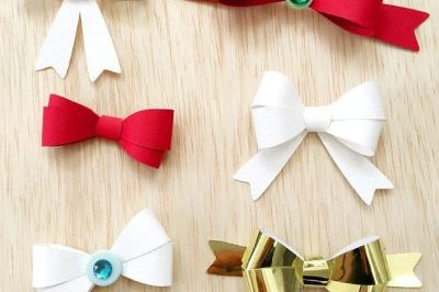 Cute Little Paper Bow – 100 Directions