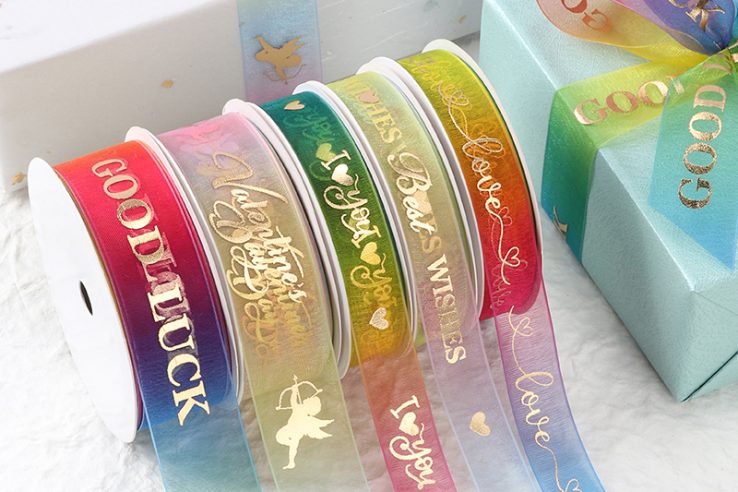 DIY Present Packaging Organza Ribbon (4)