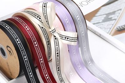 Gold Pink Wired Ribbon With Logo (2)