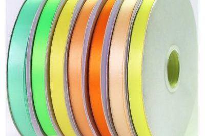 Green Silk Satin Ribbon (3)