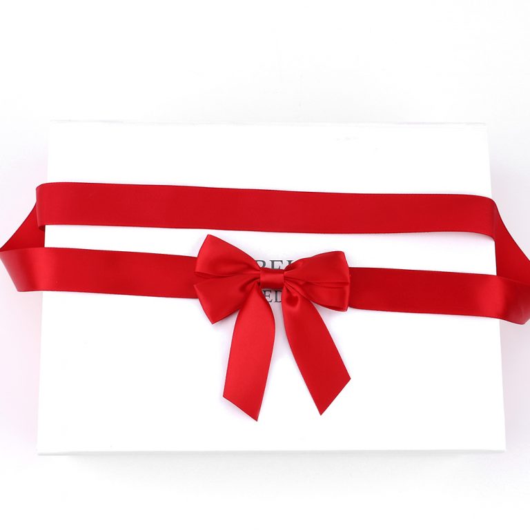 Satin Ribbon Bow with Elastic Loop ribbon manufacturers