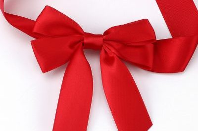 Satin Ribbon Bow with Elastic Loop (3)