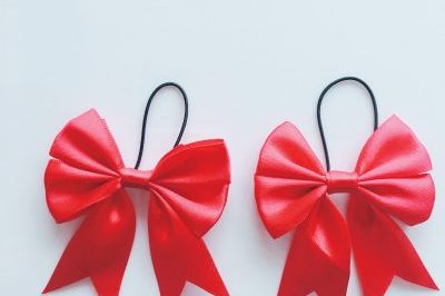 Self Adhesive Elastic Ribbon Bow (3)