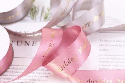 Silk Screen Printing Gift Ribbon (4)