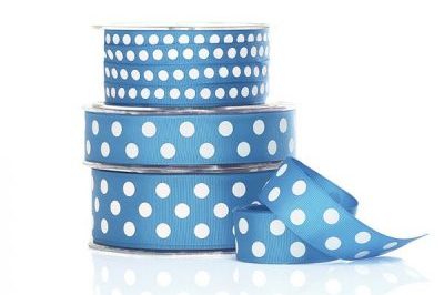 White Polka Dot Ribbon…