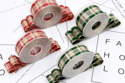 Wired Rribbon For Christmas Tree (4)