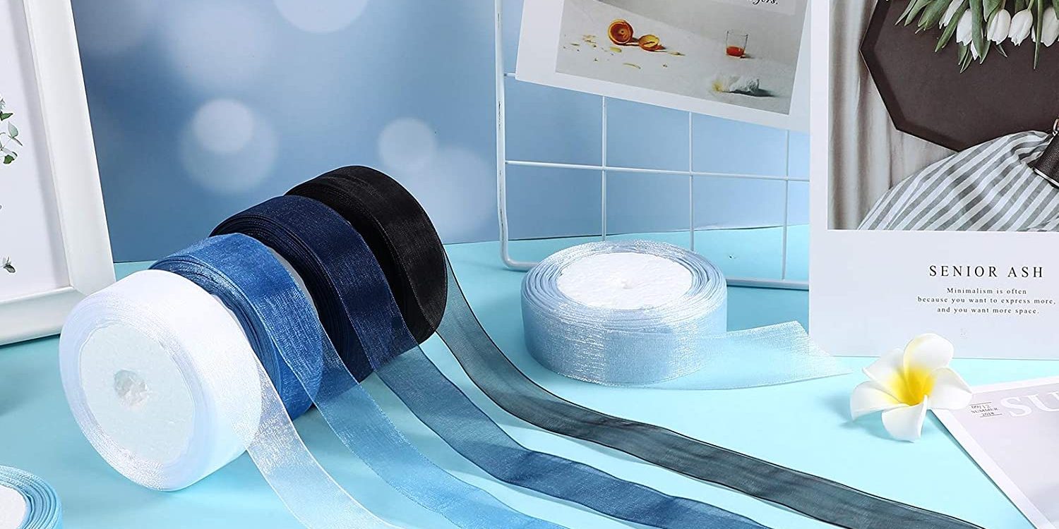 Transparent Satin Ribbon For Wrapping Decorating (3)